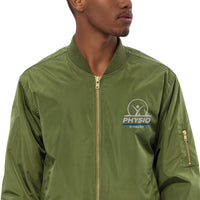 PhysioFitness recycled bomber jacket