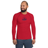 Red Men's Rash Guard