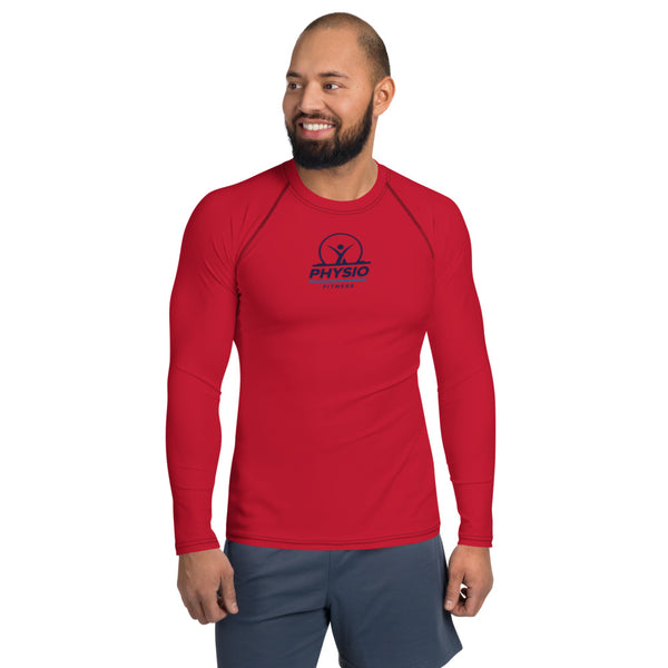 Red Men's Rash Guard