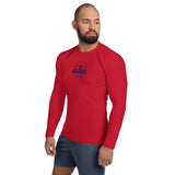 Red Men's Rash Guard