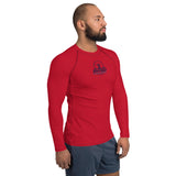 Red Men's Rash Guard