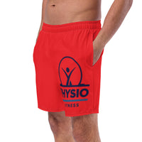 Red Men's Swim Trunks