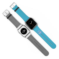 Atomic Blue Badge Label Physio Fitness Watch Band