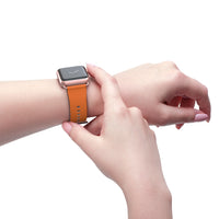 Orange Badge Label Physio Fitness Watch Band